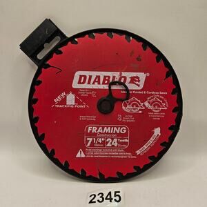 DIABLO SAW BLADE 7-1/4 24 TEETH FRAMING BLADE NWT